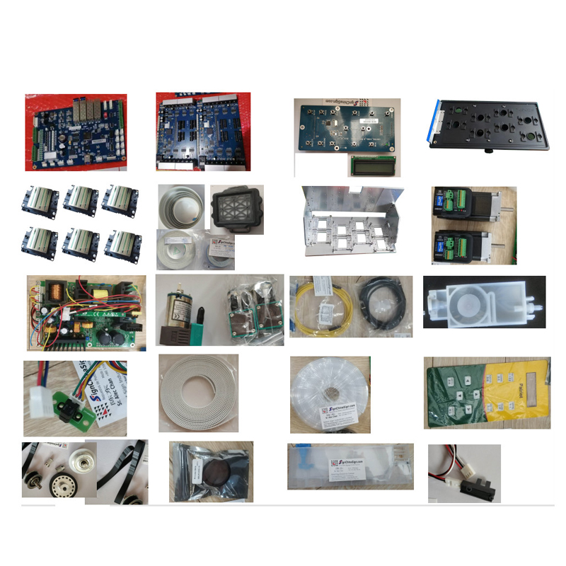 Kit i3200 for Upgrading Chinese Inkjet Printer with 6 pieces i3200 printheads (roll to roll style)